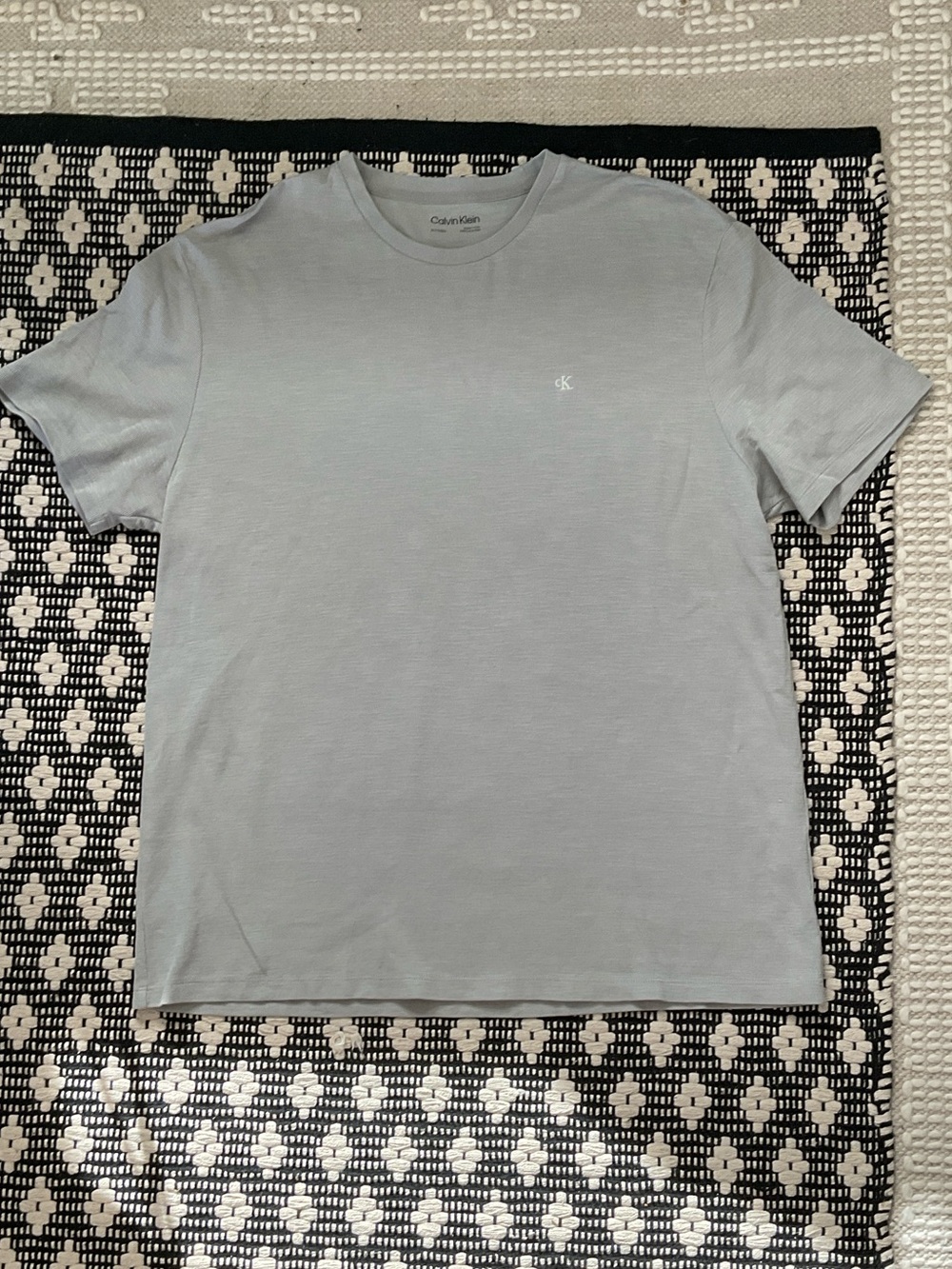 Calvin Klein Men's Light Blue Crewneck T-Shirt